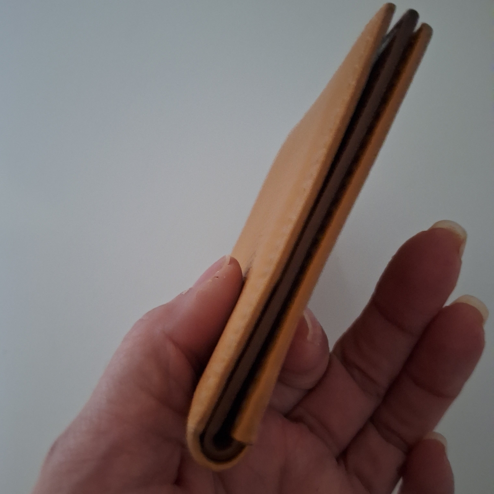 Loewe Tan Leather Wallet& Card Holder - Picture 6 of 12